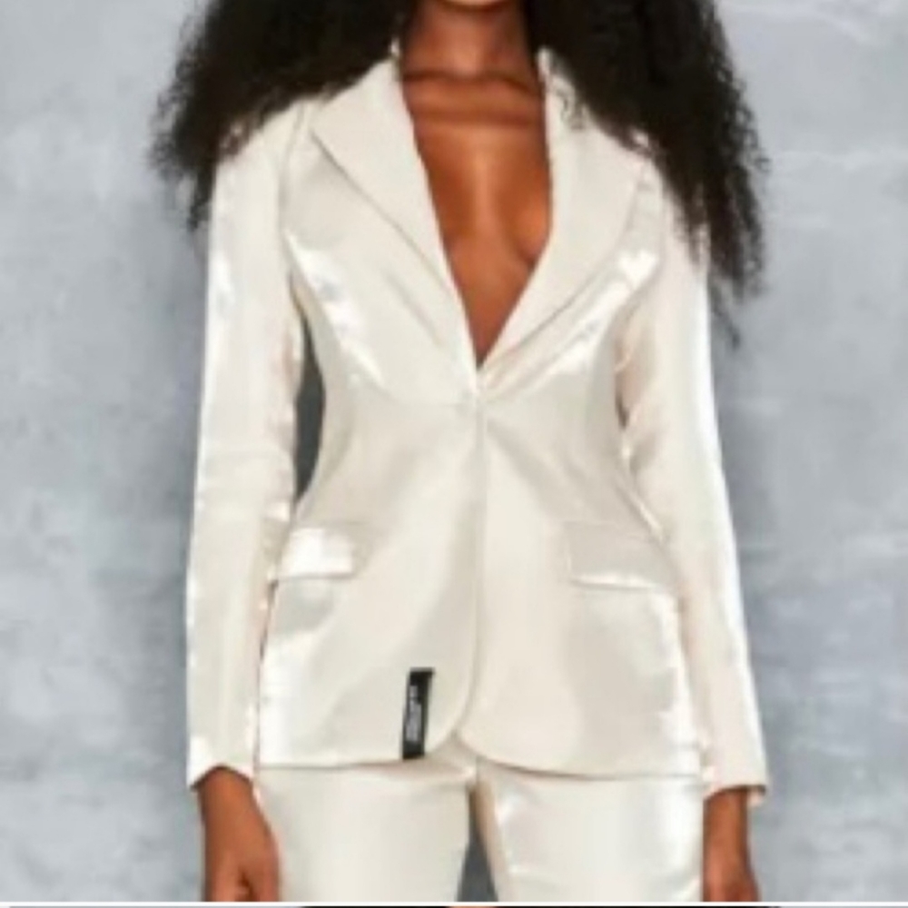 Mistress Rocks High Shine Tuxedo jacke S,   and the trousers M,  New without tag